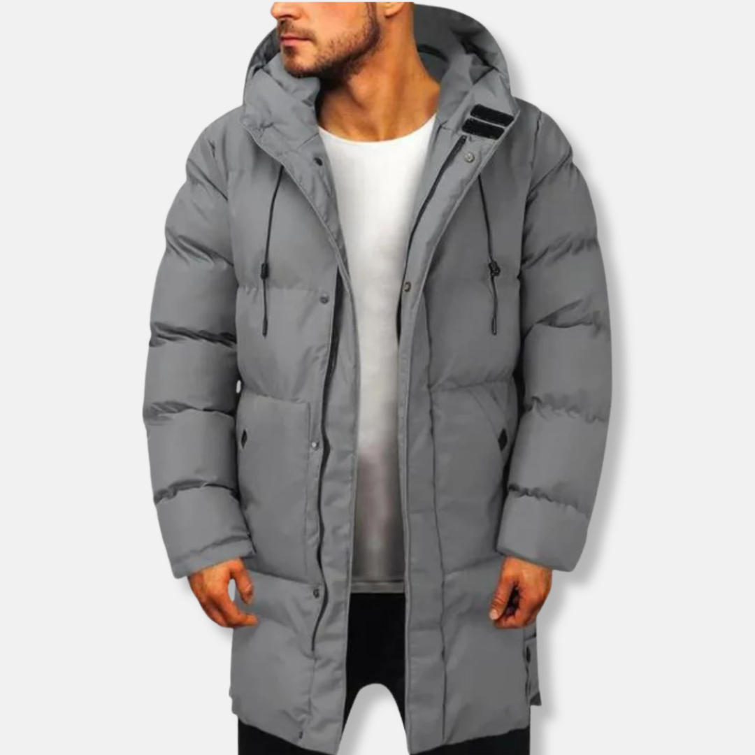 Warm Quilted Hooded Winter Parka