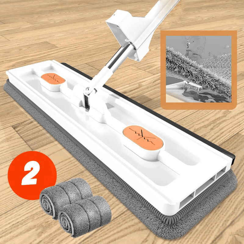 360° Rotatable Mop - FlexiClean-White-Nora Luxe