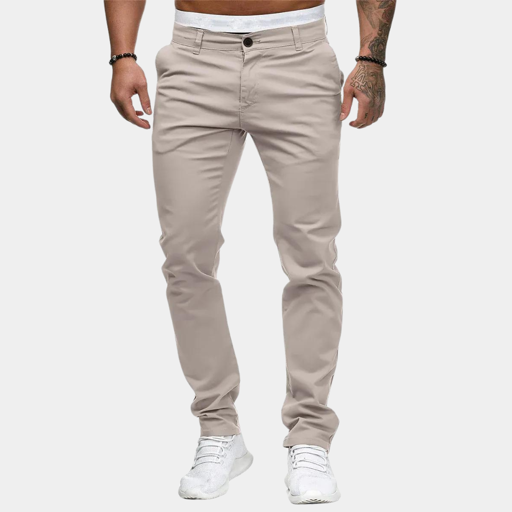 Slim Fit Ankle Chinos Pants
