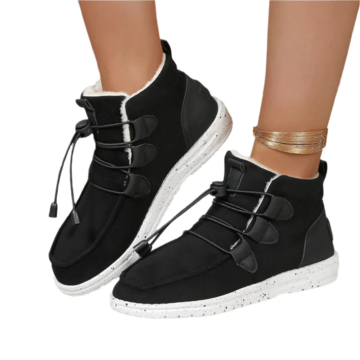 Cozy Winter Boots for Women - Warm Fleece Lined Shoes
