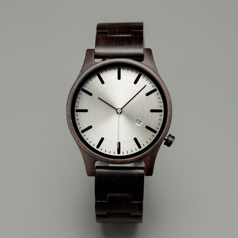 Classic Wooden Quartz Watch