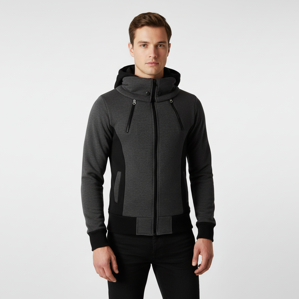 Sportliches Fleece-Jacke - Patrick