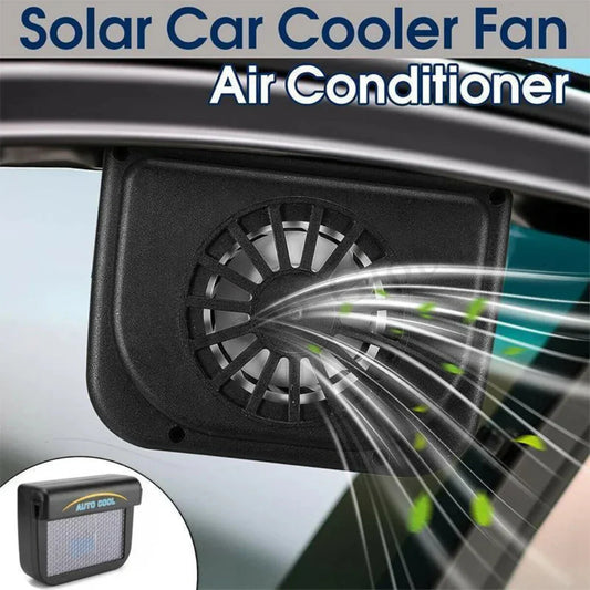 Auto Sun Powered Car Window Ventilator Fan - Olytrend