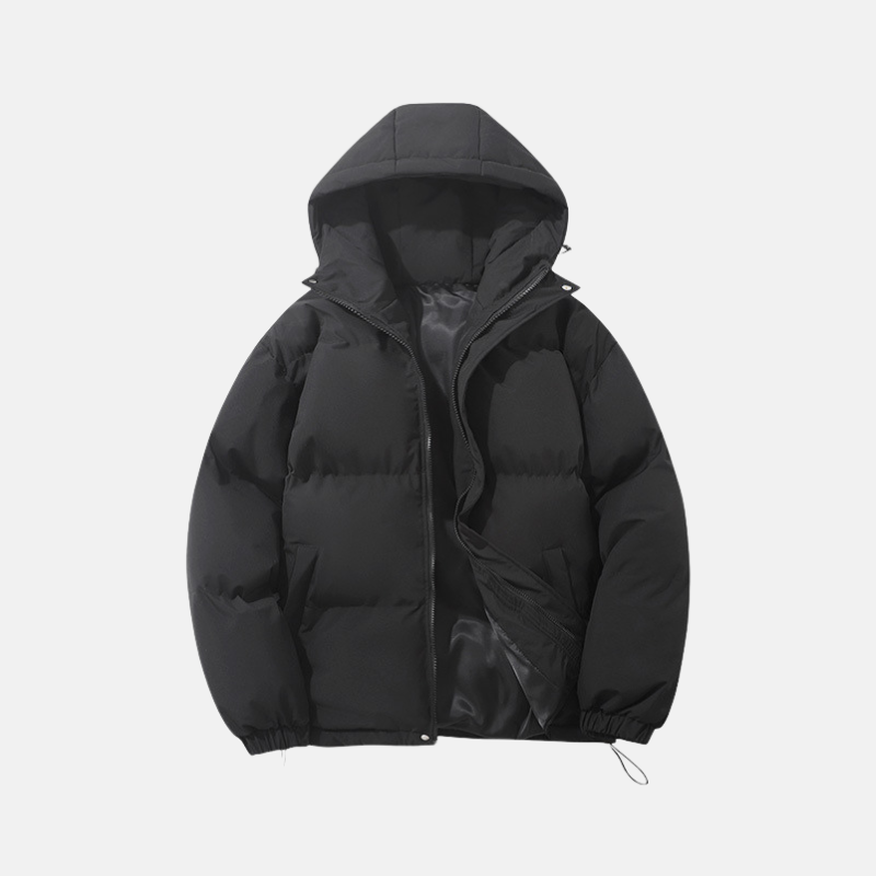 Casual Fit Hooded Down Jacket - Nocini