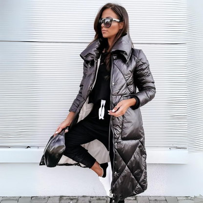 Luxurious Faux Fur Parka Coat - Olytrend