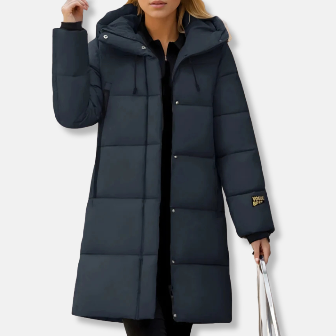 Warm Hooded Puffer Coat - Nocini
