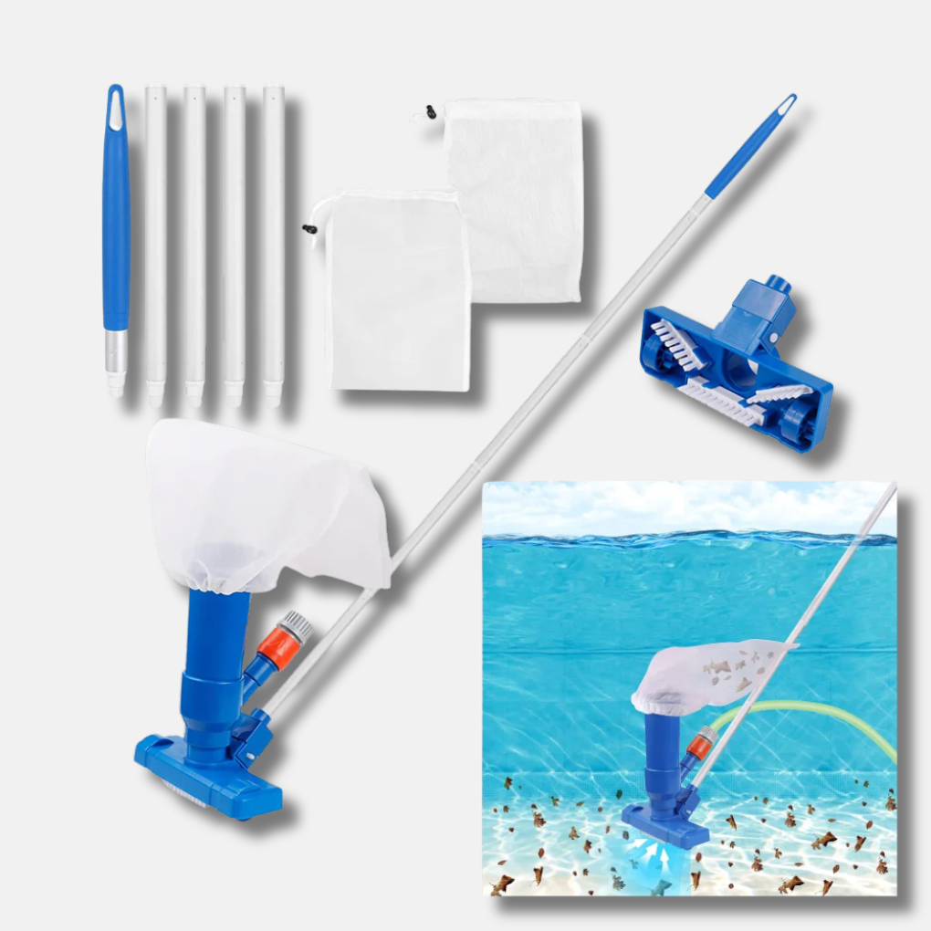 Automatic Pool Floor Cleaning Kit