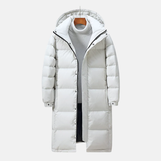 Warm Quilted Puffer Parka Coat - Nocini