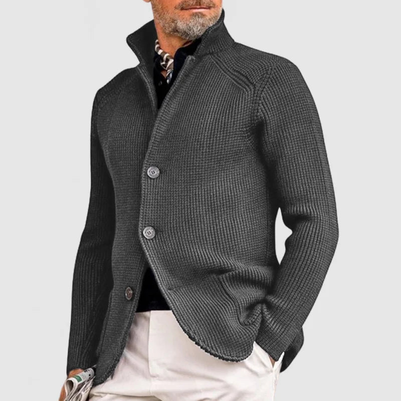 Slim Fit Open Front Cardigan Sweater