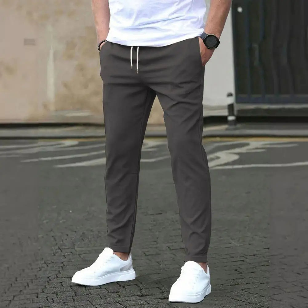 Athletic Fit Jogger Pants with Pockets