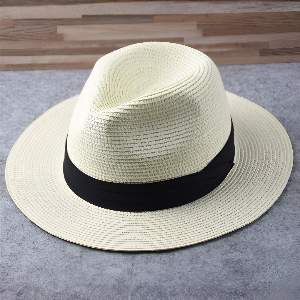 Authentic Natural Fiber Sun Hat - Olytrend