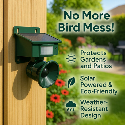 Automatic Outdoor Bird Repellent Device
