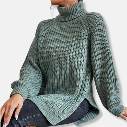 Cozy Wool Crew Neck Pullover Sweater