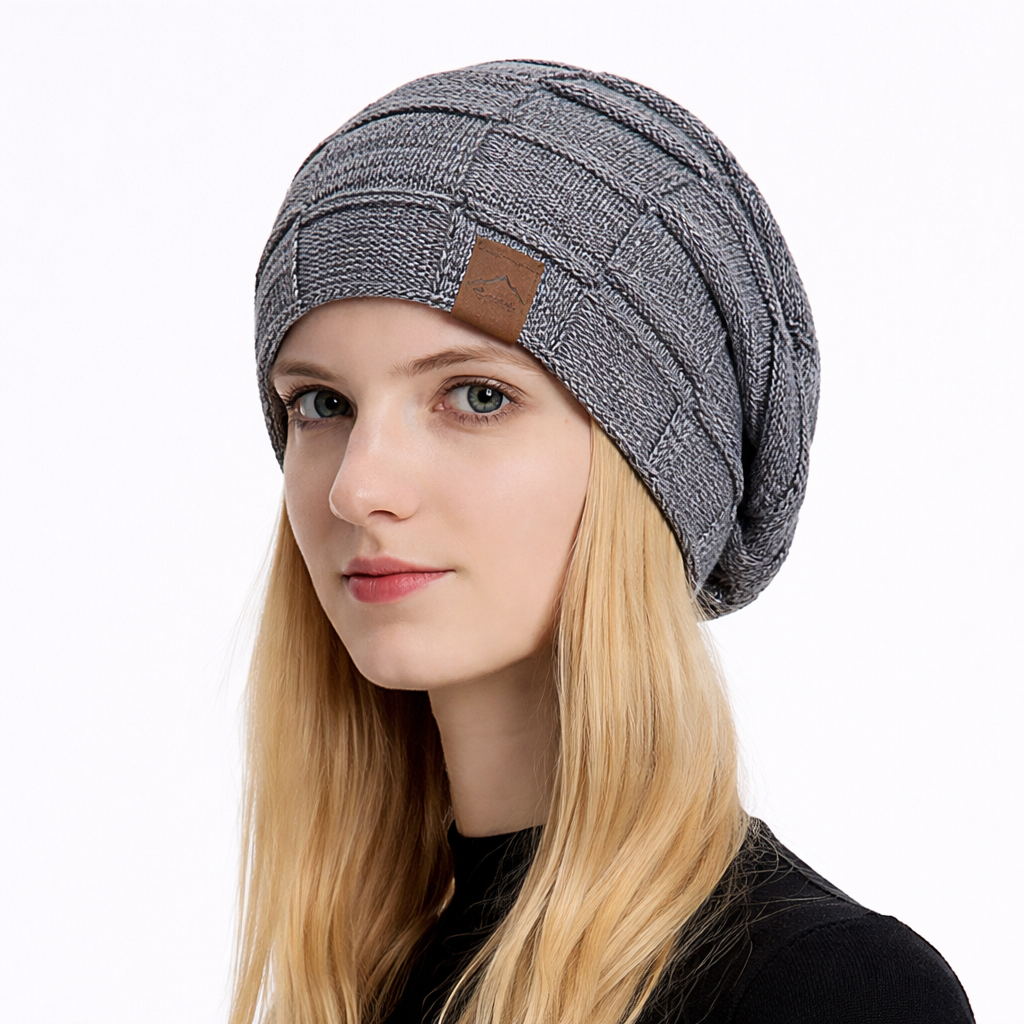 Soft Plush Winter Beanie | Warm Cozy Knit Hat