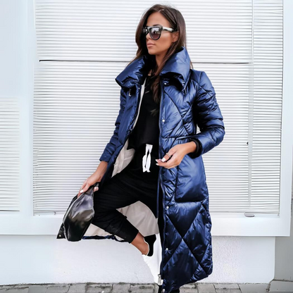 Luxurious Faux Fur Parka Coat