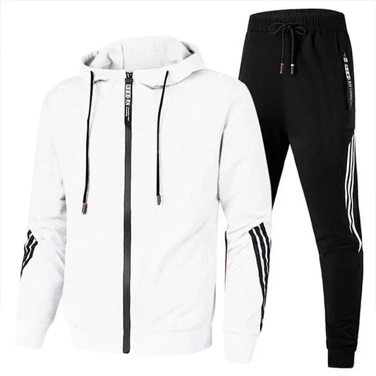 Athletic Warm Fleece Tracksuit - Olytrend