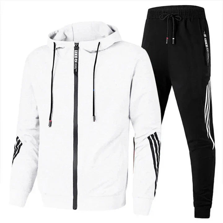 Athletic Warm Wool Jogger Suit - Olytrend