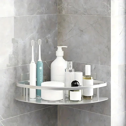 2-Tier Waterproof Bathroom Shelf