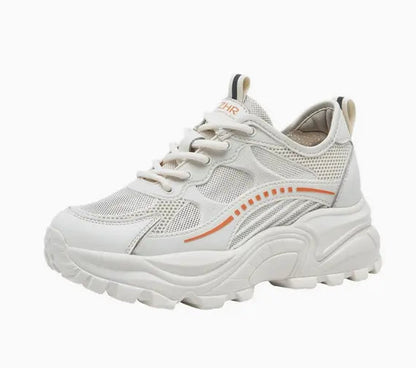 Comfortable Mesh Platform Sneakers for Women