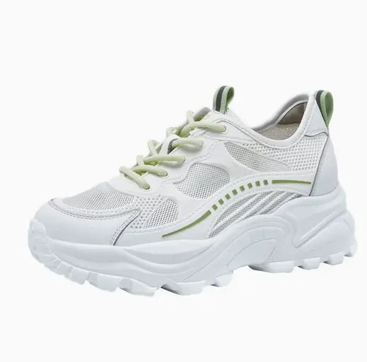Comfortable Mesh Platform Sneakers for Women