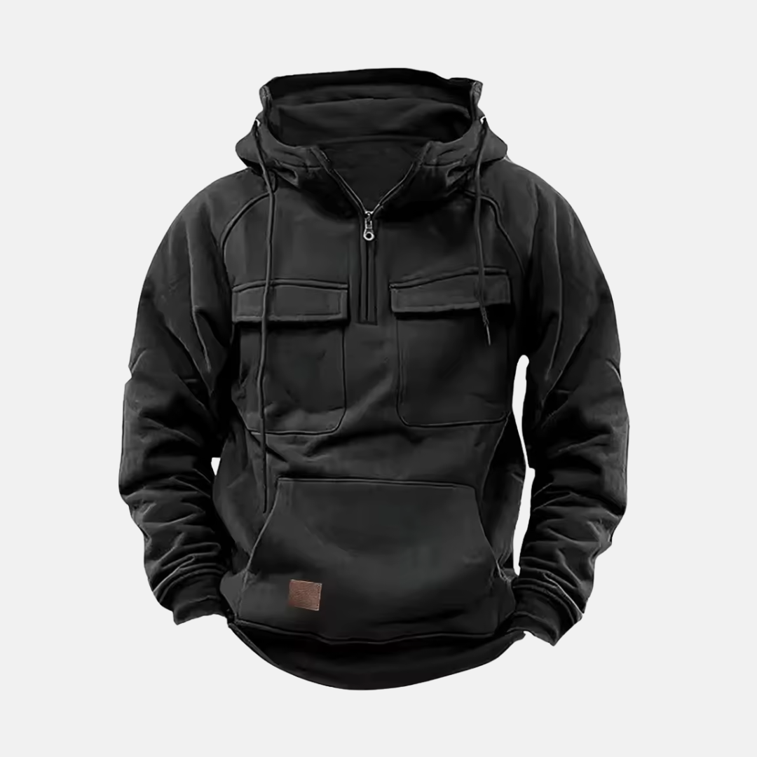Comfortable Loose Fit Hooded Jacket - Nocini