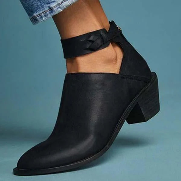 High Heel Ankle Boots for Women - Chic Comfort Boots - Nocini