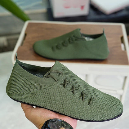 Men's Airy Mesh Slip On Shoes - Lightweight Comfortable Loafers