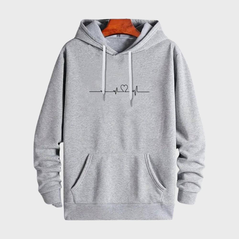 Casual Graphic Hoodie with Pockets