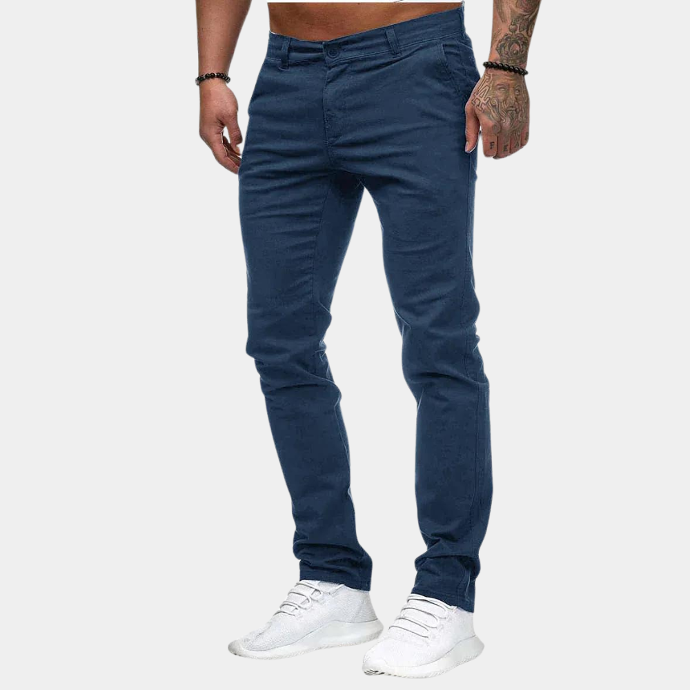 Slim Fit Ankle Chinos Pants