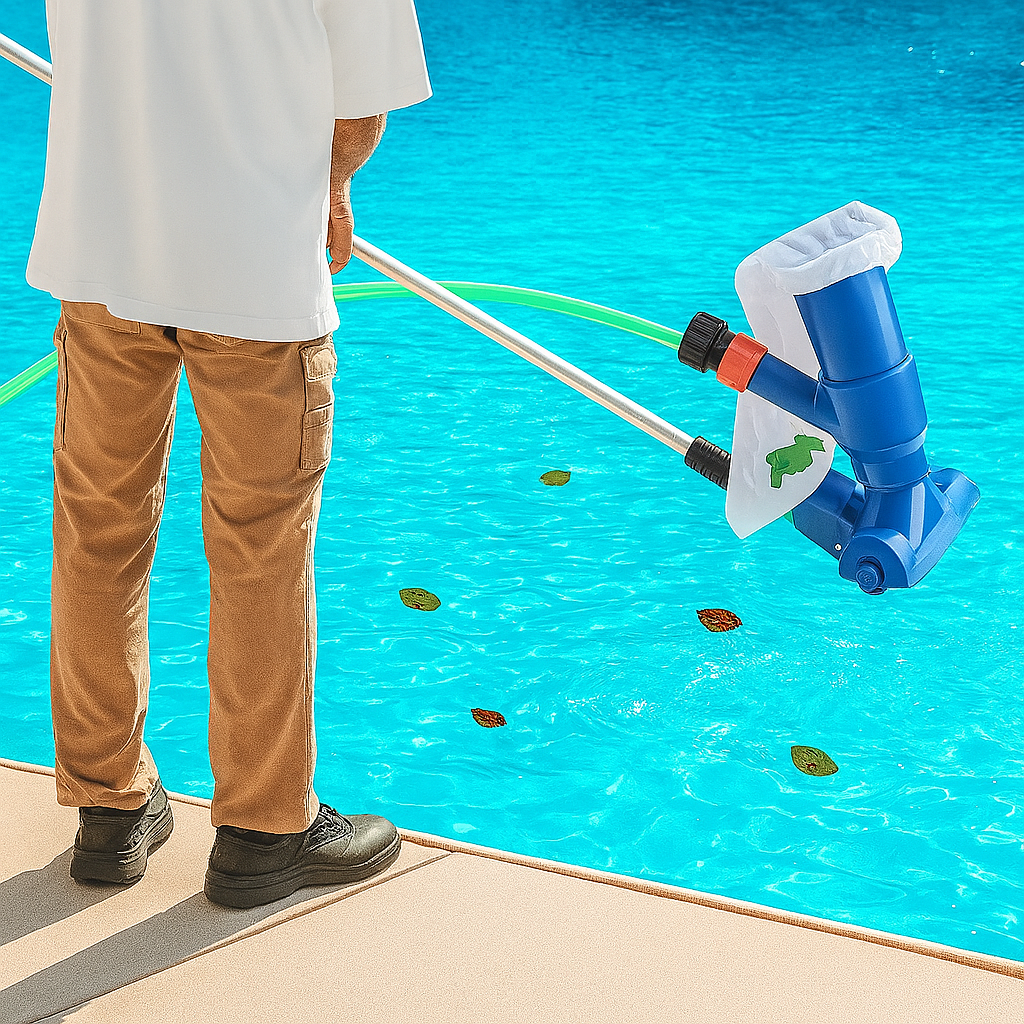 Automatic Pool Cleaner with Large Debris Bag