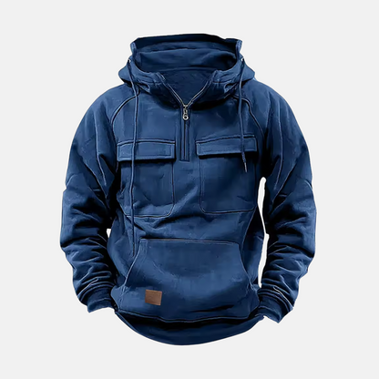 Comfortable Loose Fit Hooded Jacket
