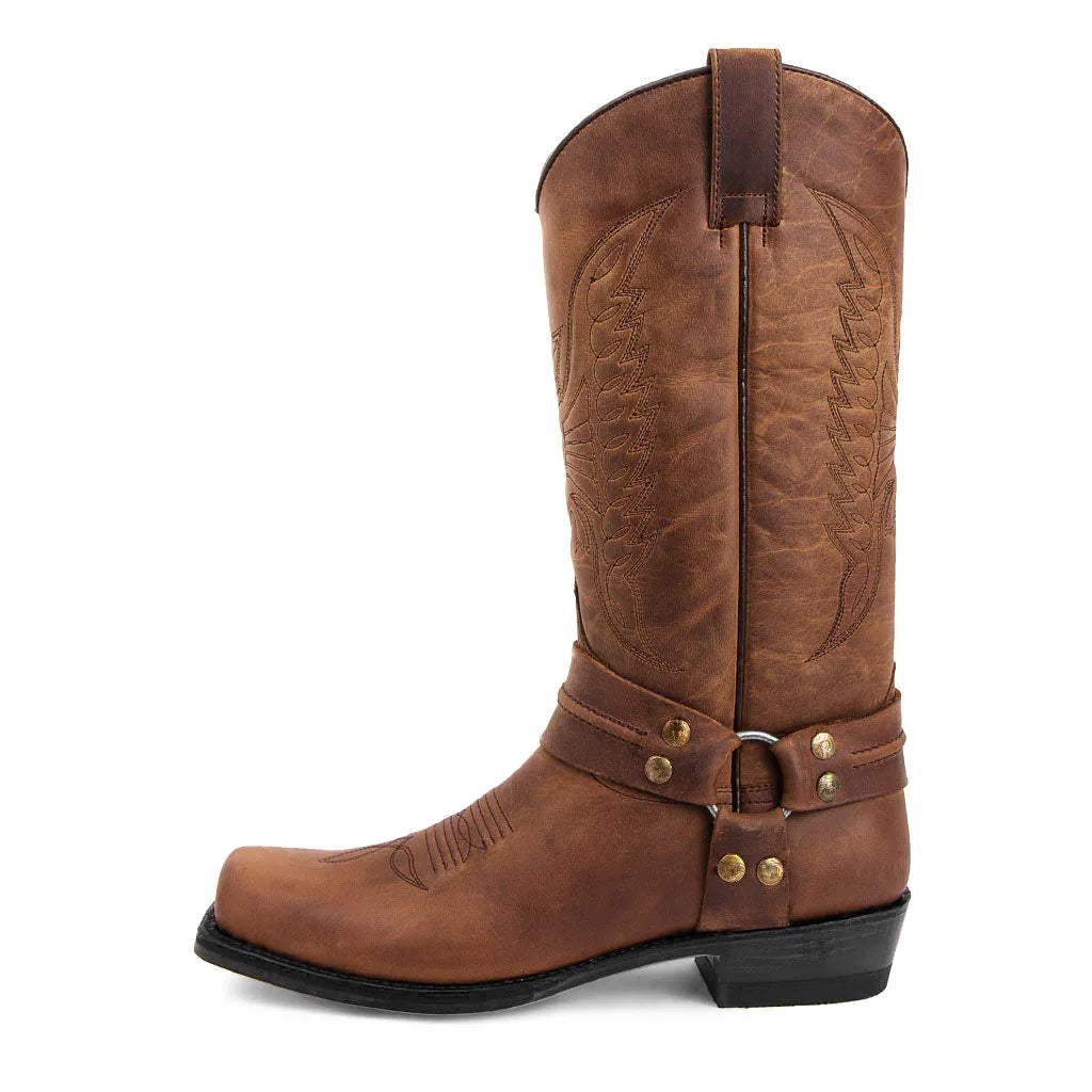 Western Style Men's Boots - Classic & Durable