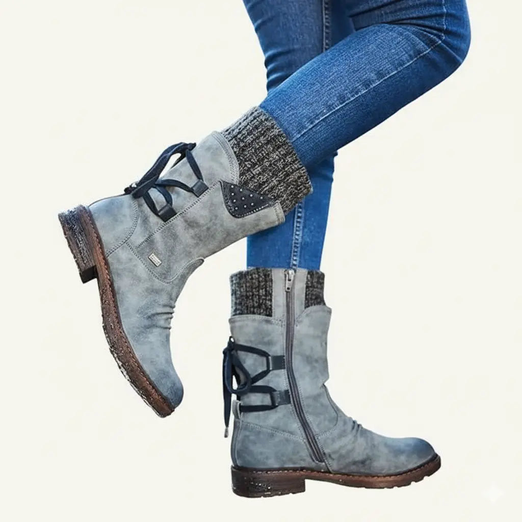Cozy Low Heel Snow Boots for Women