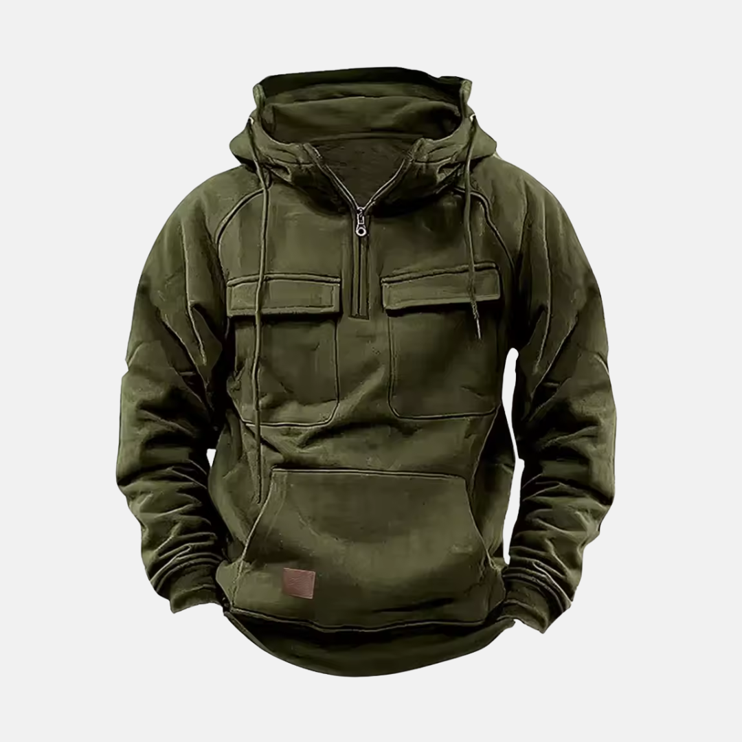 Comfortable Loose Fit Hooded Jacket