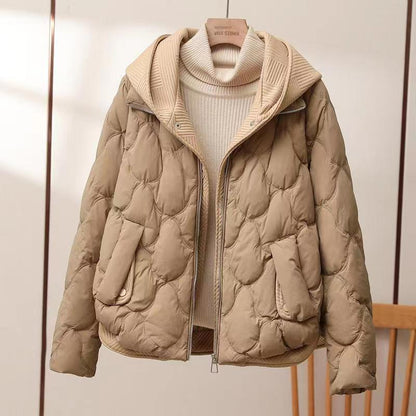 Casual Fit Hooded Puffer Coat