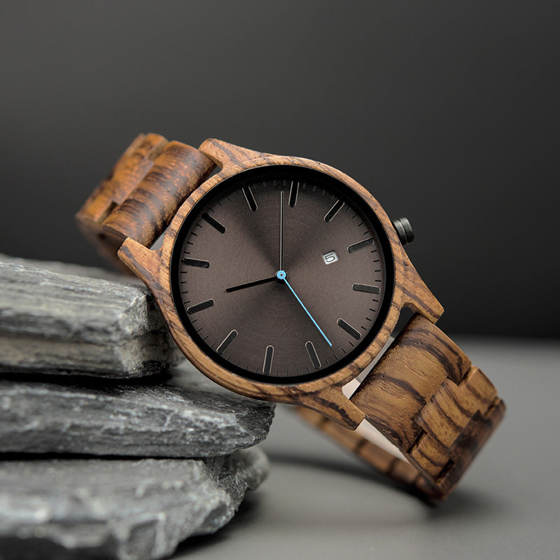 Classic Wooden Quartz Watch - Nocini