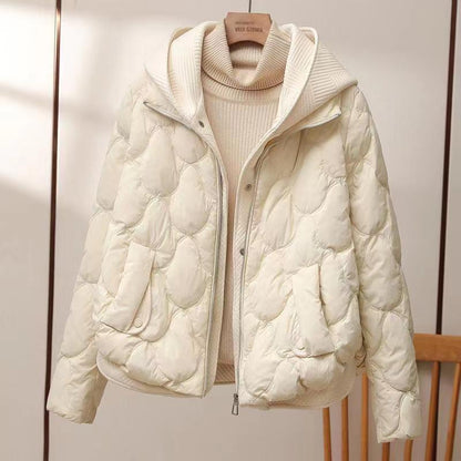 Casual Fit Hooded Puffer Coat