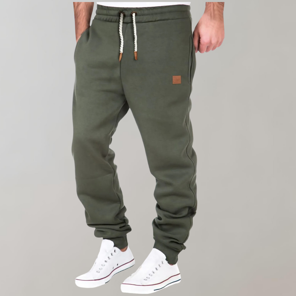 Comfortable Fleece Joggers with Side Pockets