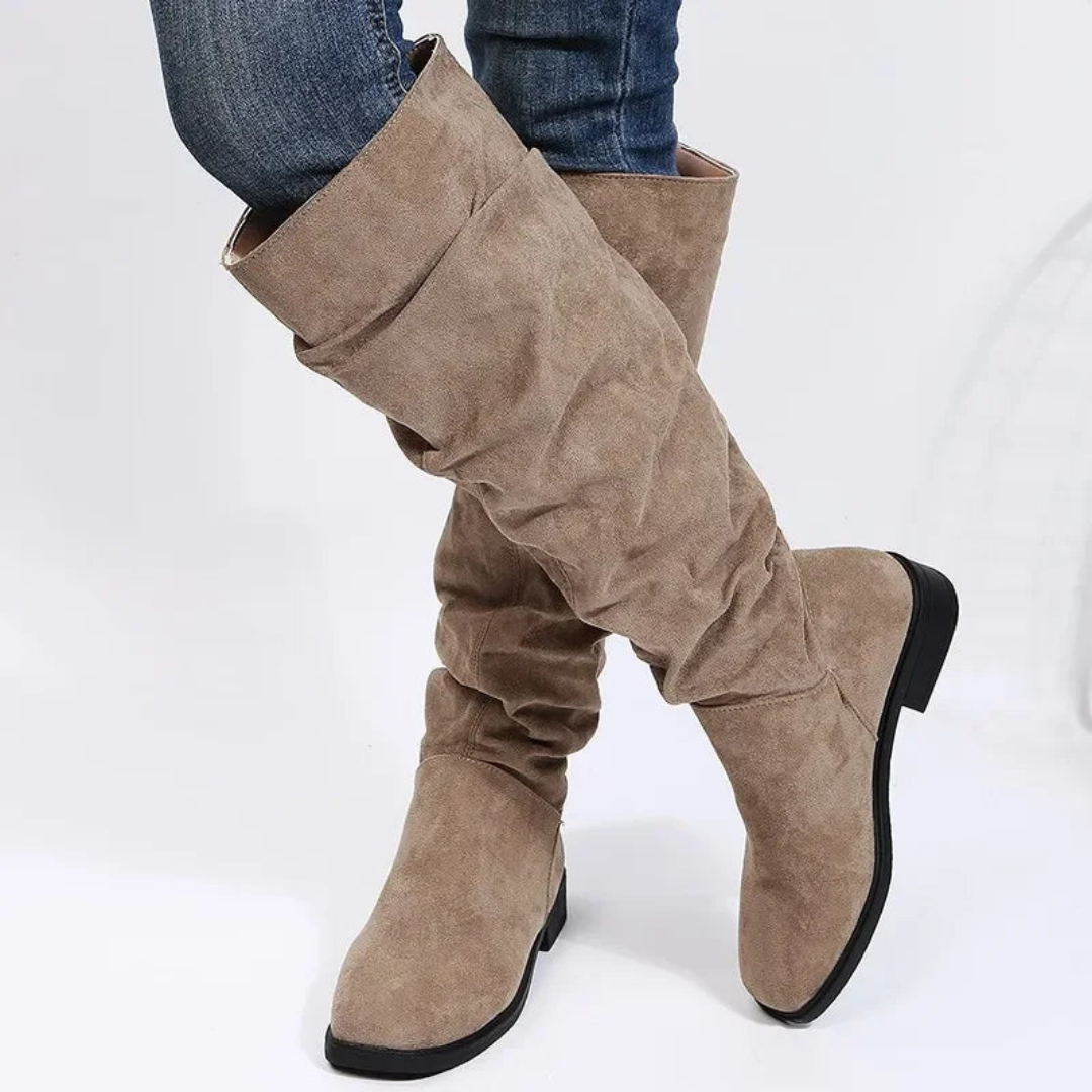 Tall Women's Boots - Comfortable Heel Support - Nocini