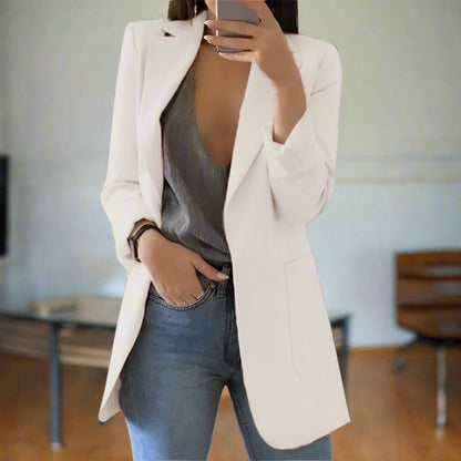 Elegant Long Fit Women's Blazer