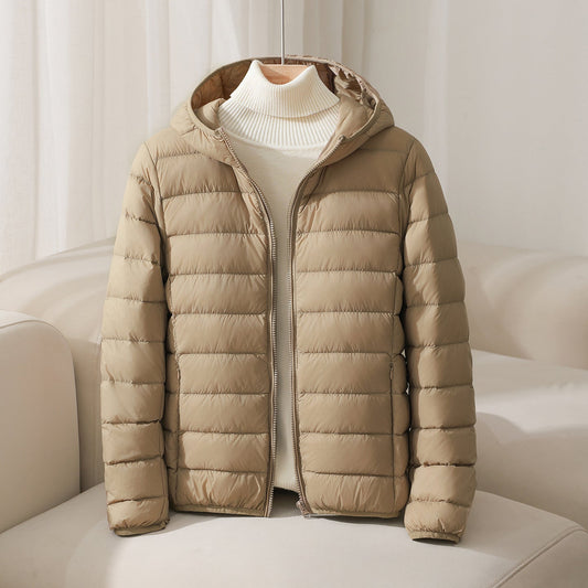 Classic Quilted Hoodie Jacket - Nocini
