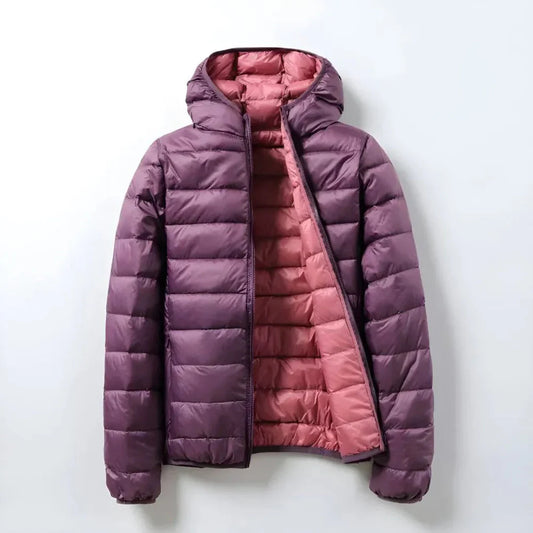 Warm Quilted Puffer Coat - Nocini
