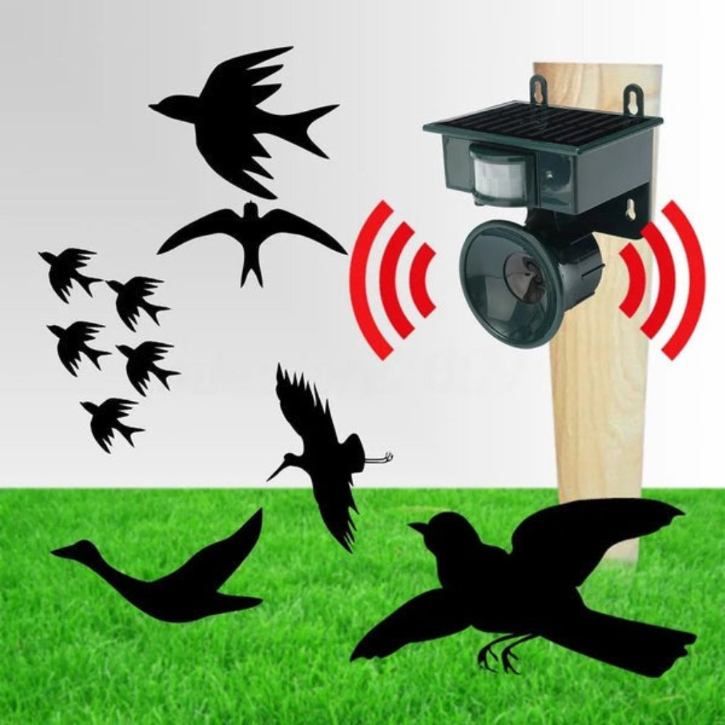 Automatic Bird Repellent and Deterrent Device
