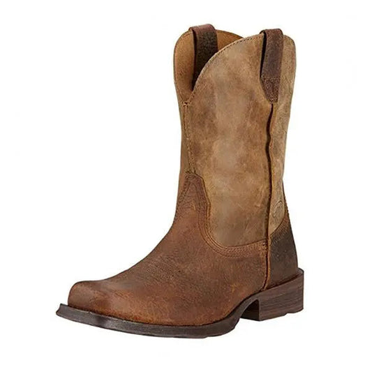 Classic Western Boots for Men - Stylish & Long Lasting - Nocini
