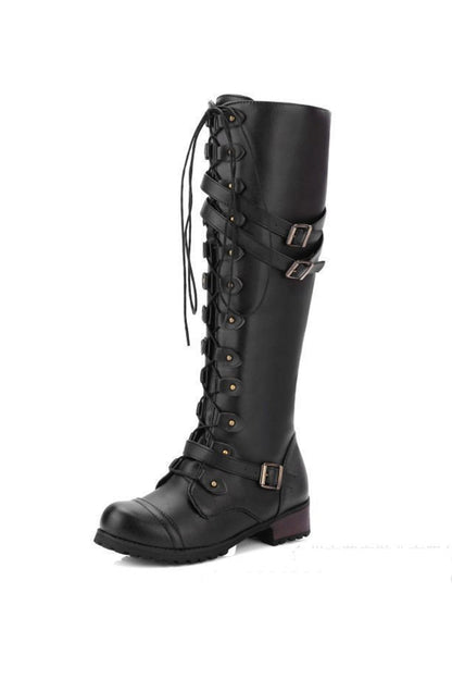 Trendy Buckle Ankle Boots for Women – Chic & Modern Style