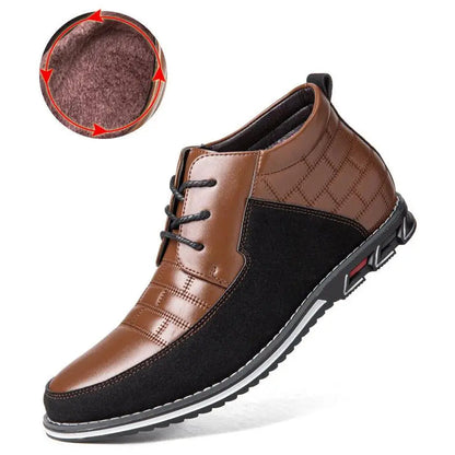 Classic Low Cut Lace Up Men's Boots