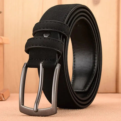 Comfortable Leather Belt for Men - Adjustable Daily Wear - Nocini