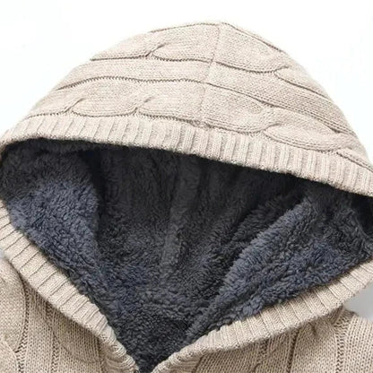 Warm Crew Neck Wool Sweater