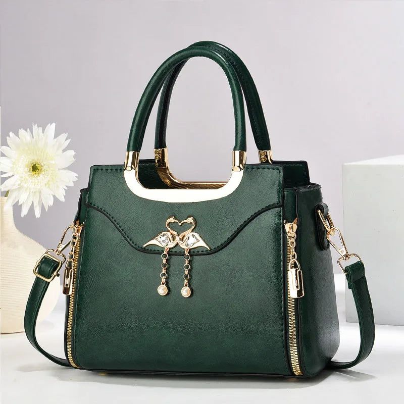 Classic Chic Top Handle Handbag