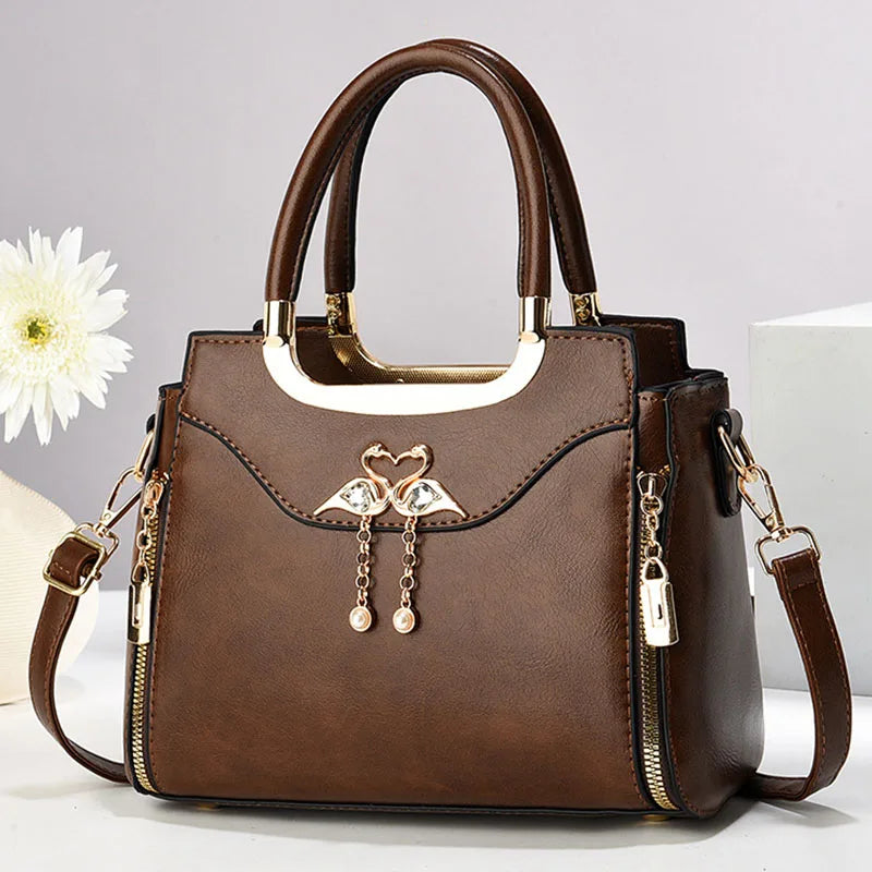 Classic Chic Top Handle Handbag